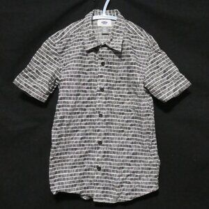 OLD NAVY | small 6-7 regular kids, boys | Short Sleeve Button-Up Front Shirt